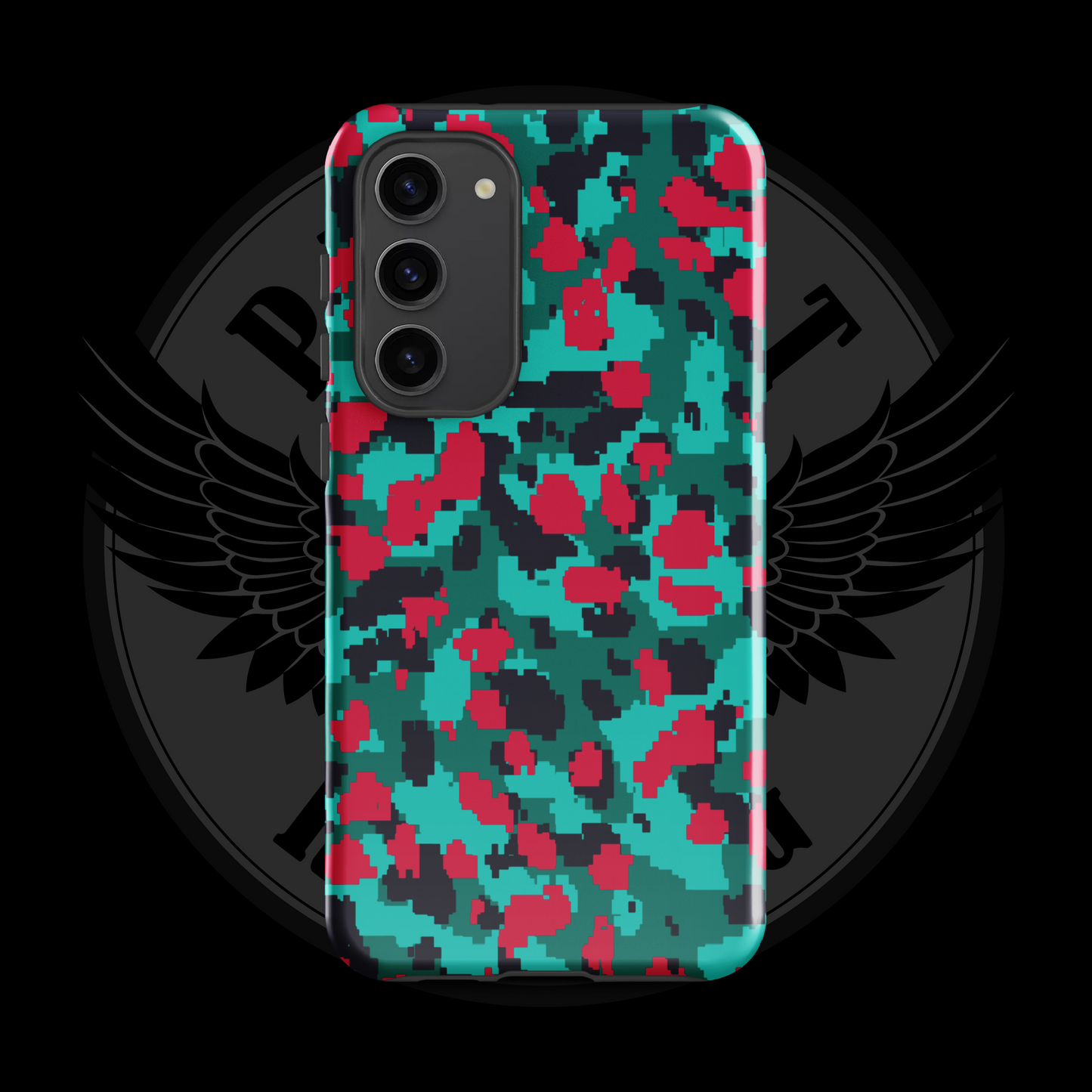 Patriot Storm Camo Samsung Case – Rugged Dual-Layer Protection with Free Shipping