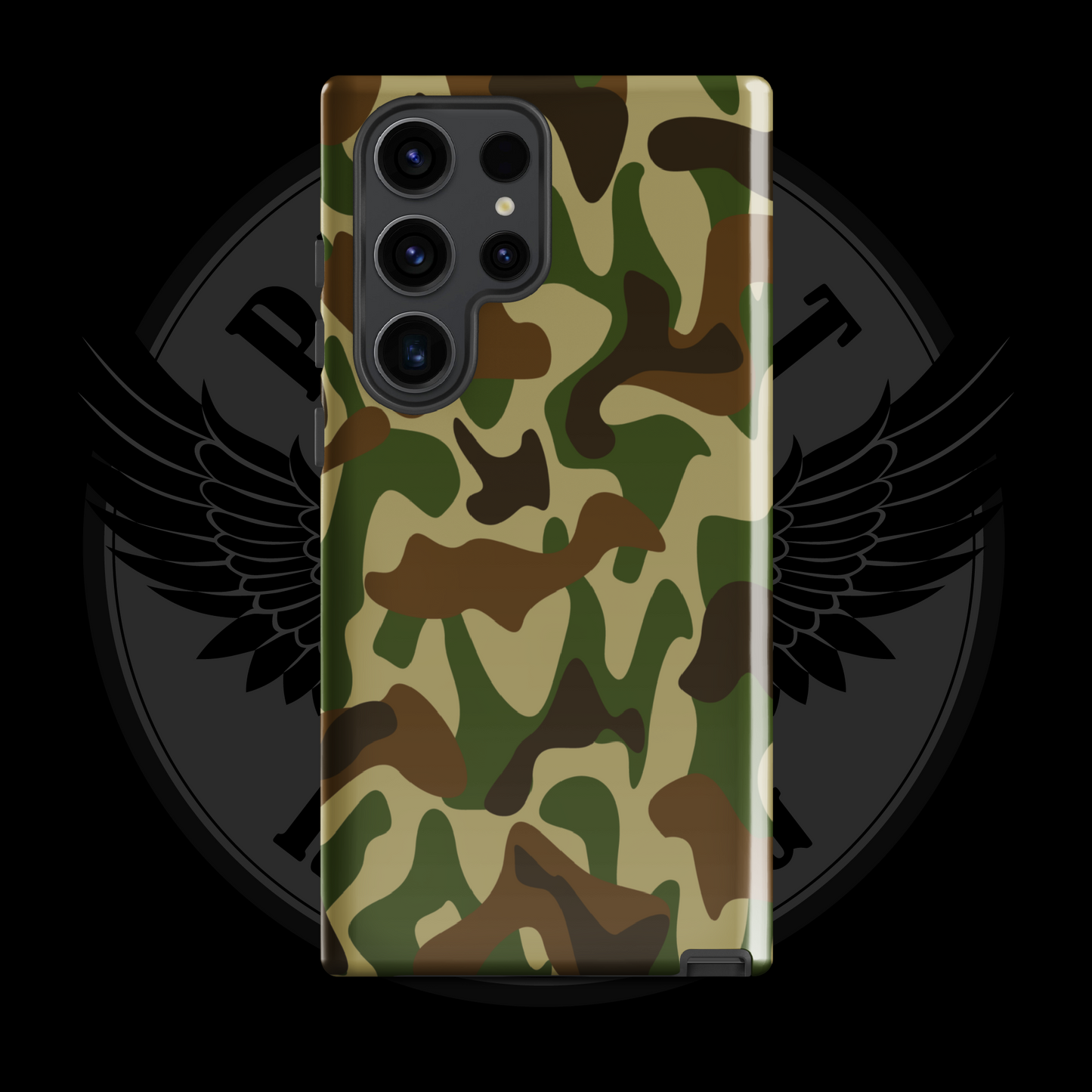 Heritage Hunter Camo Samsung Case – Classic Military Protection with Free Shipping