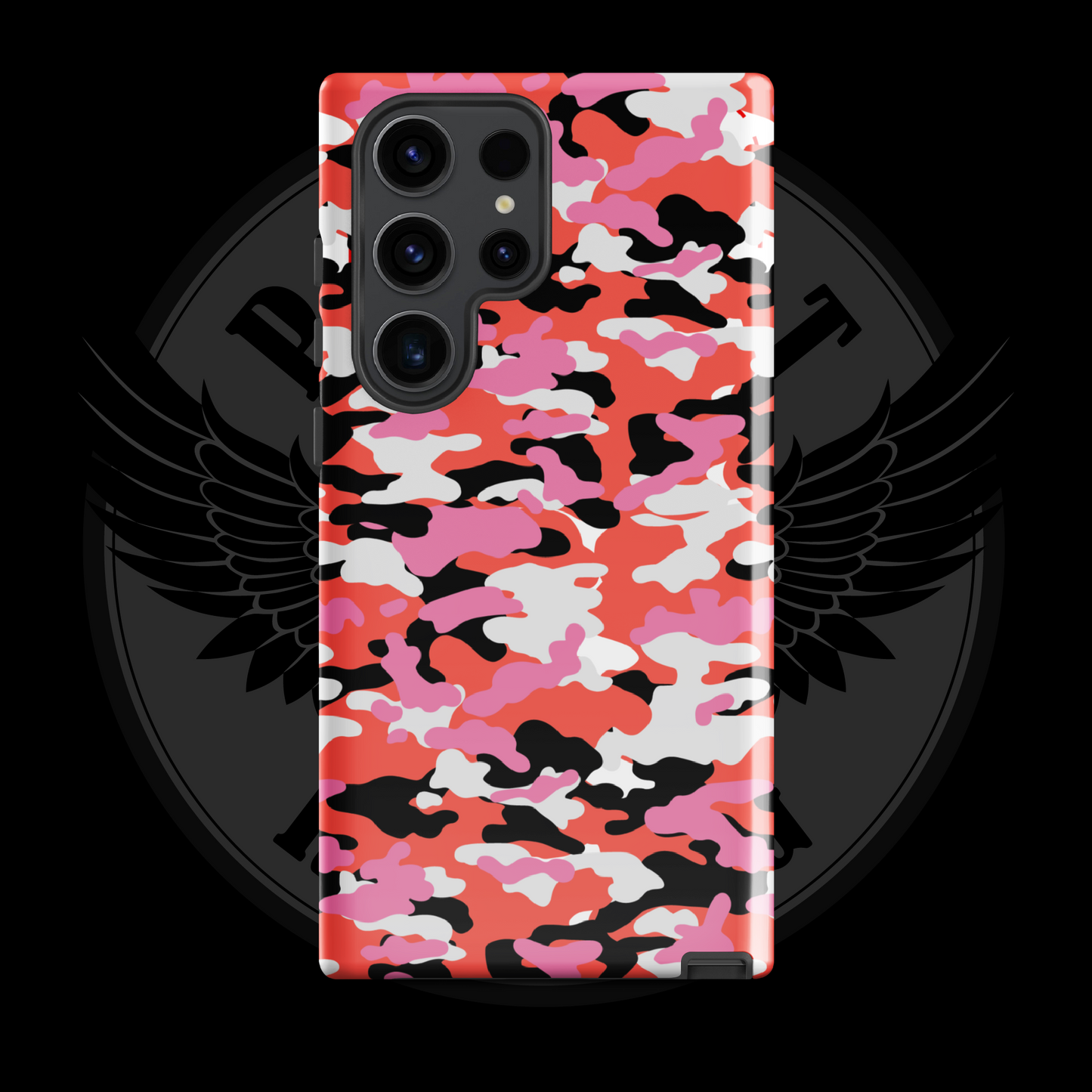 Liberty Blaze Camo Samsung Case – Bold Dual-Layer Protection with Free Shipping
