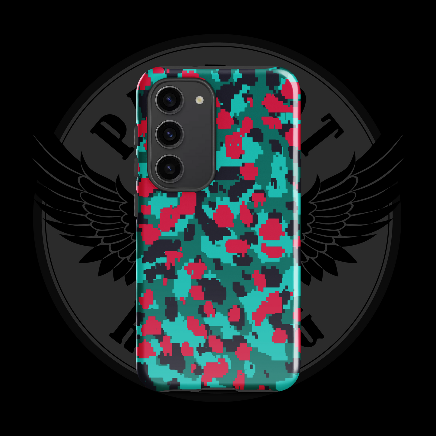 Patriot Storm Camo Samsung Case – Rugged Dual-Layer Protection with Free Shipping