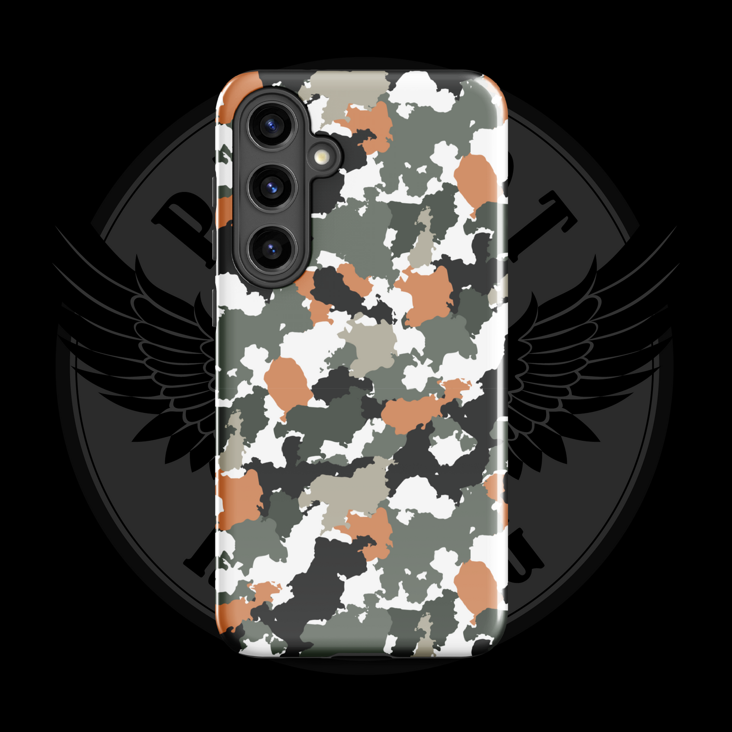 Urban Defender Camo Samsung Case – Tactical Dual-Layer Protection with Free Shipping