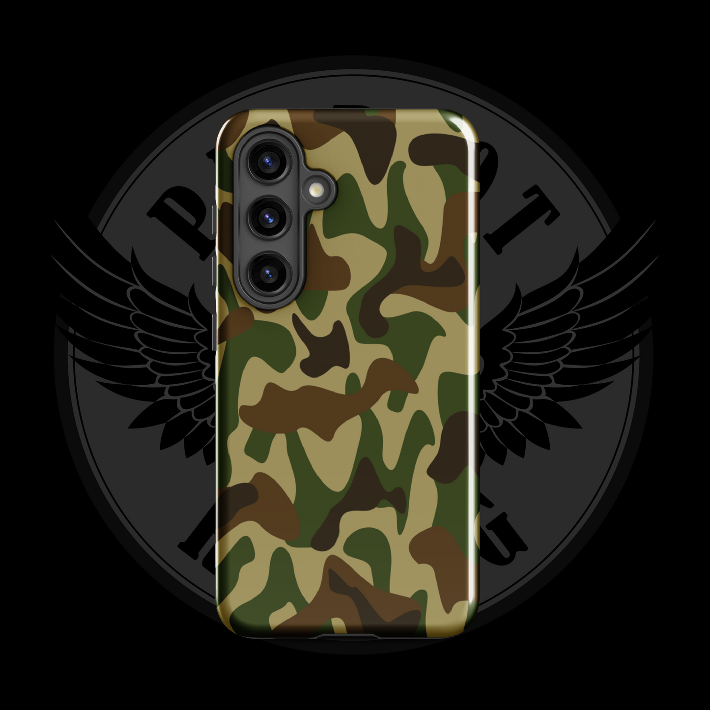 Heritage Hunter Camo Samsung Case – Classic Military Protection with Free Shipping