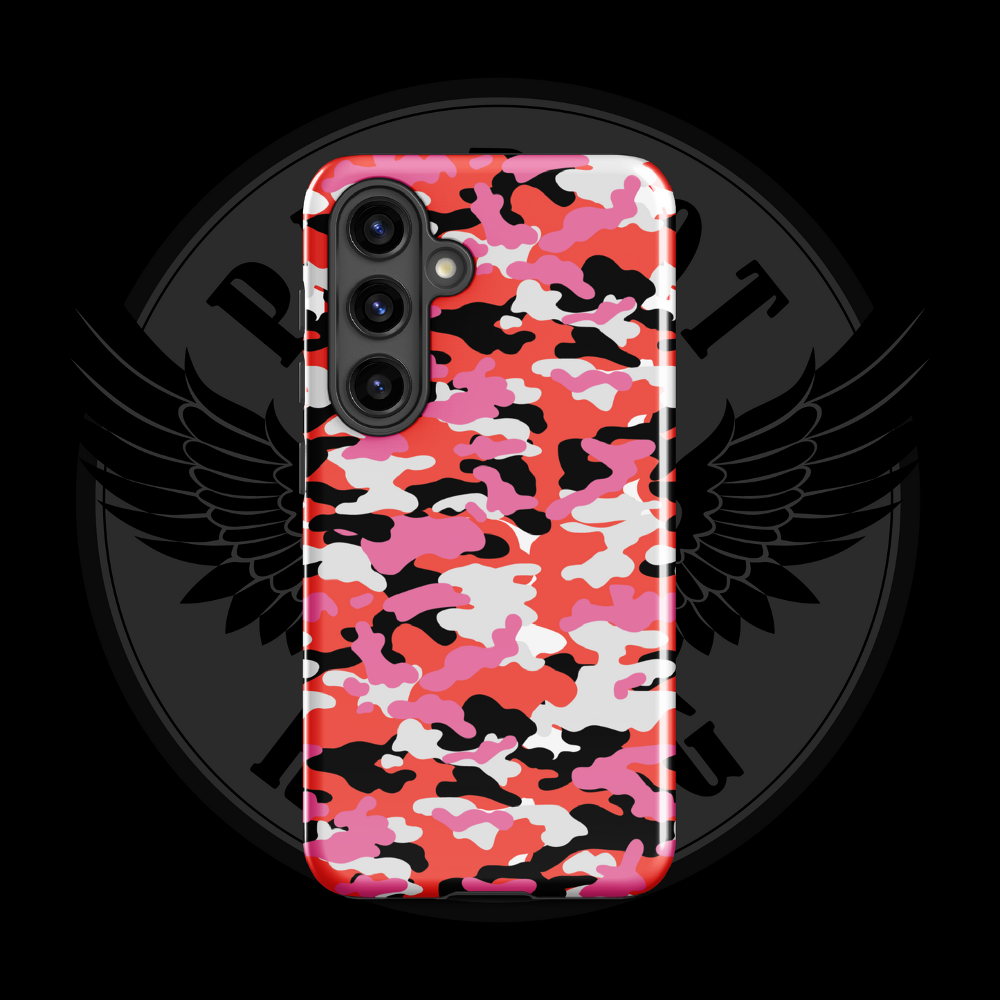Liberty Blaze Camo Samsung Case – Bold Dual-Layer Protection with Free Shipping