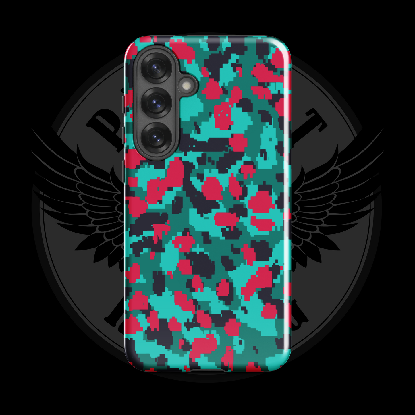 Patriot Storm Camo Samsung Case – Rugged Dual-Layer Protection with Free Shipping