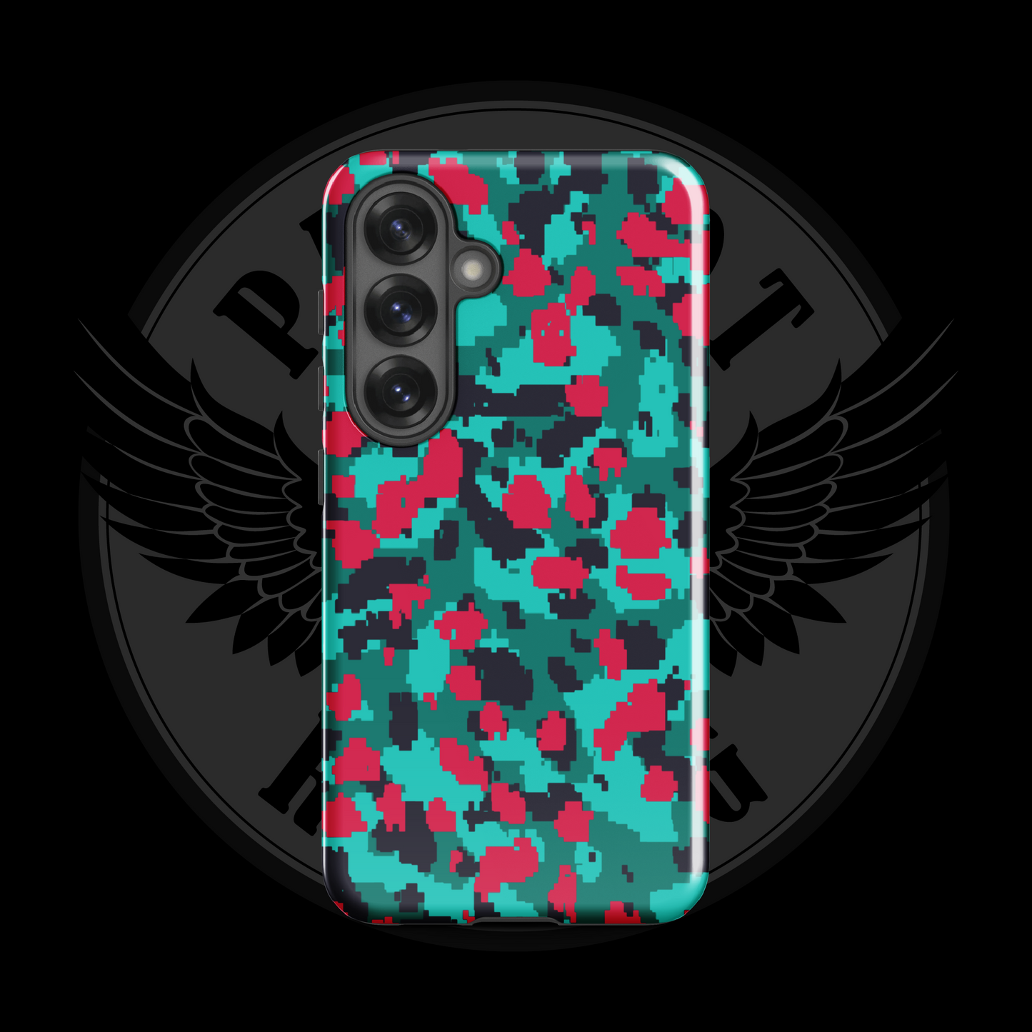 Patriot Storm Camo Samsung Case – Rugged Dual-Layer Protection with Free Shipping